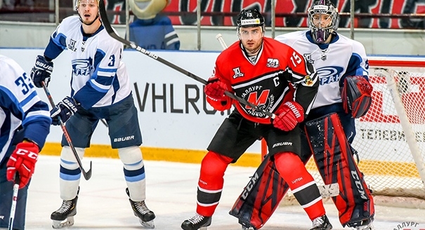 Максим Кицын установил личный рекорд в карьере в ВХЛ
