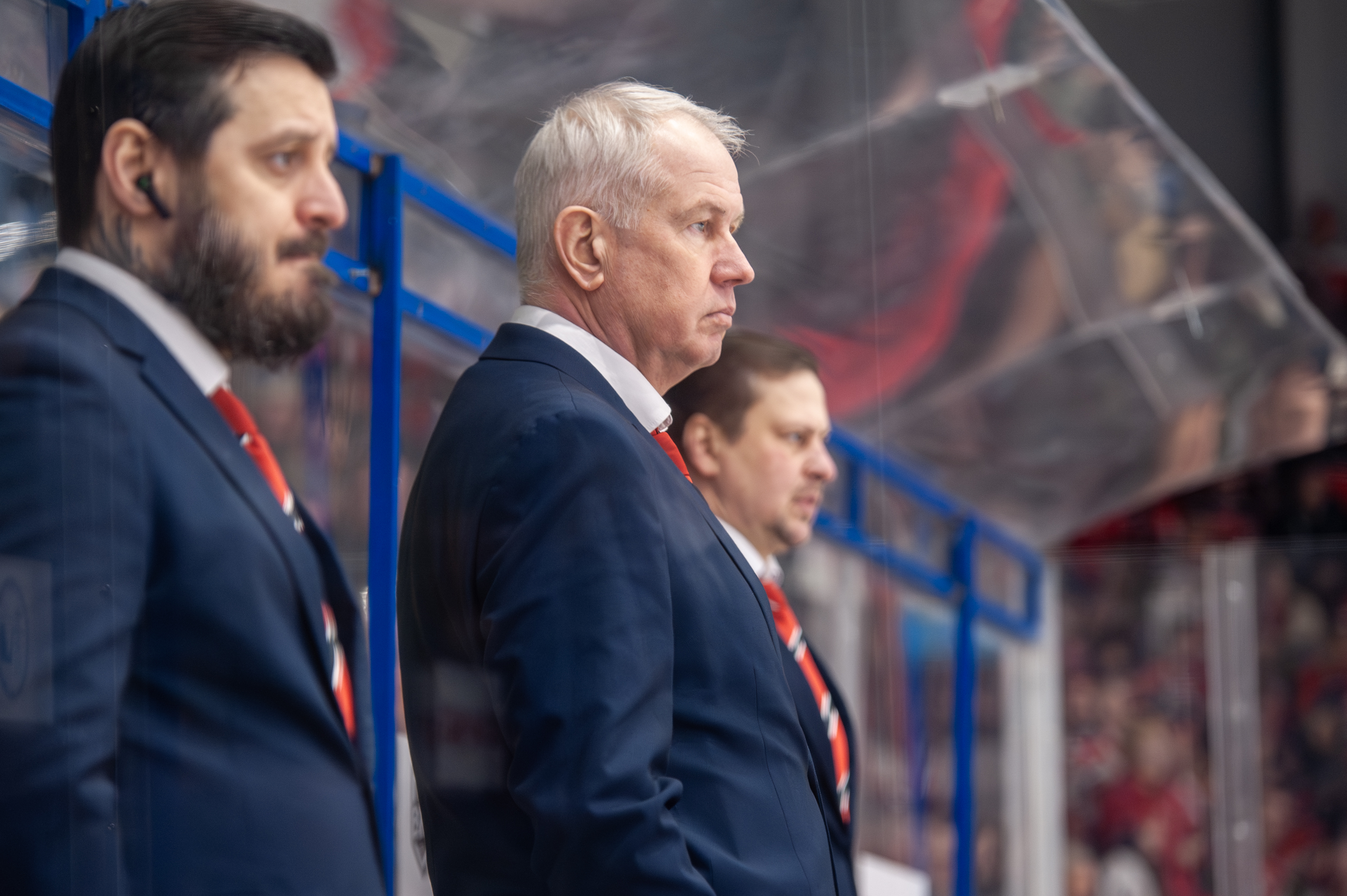 «Динамо-Алтай» - «Металлург» - 1:3. Пресс-конференция. Андрей Лунев, Владимир Гусев 