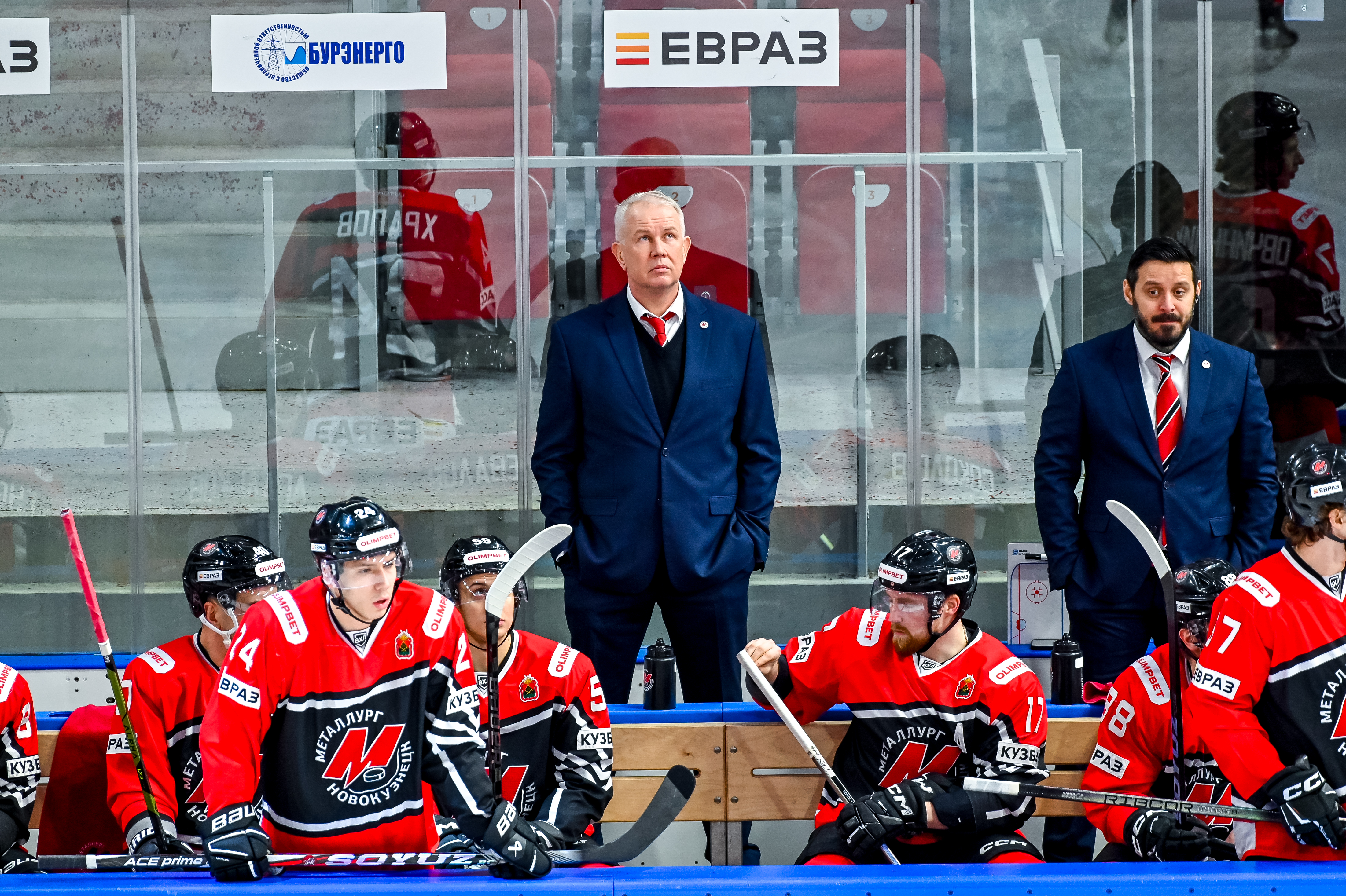 «Металлург» - ЦСК ВВС - 3:0. Пресс-конференция. Андрей Лунев, Эдуард Занковец 