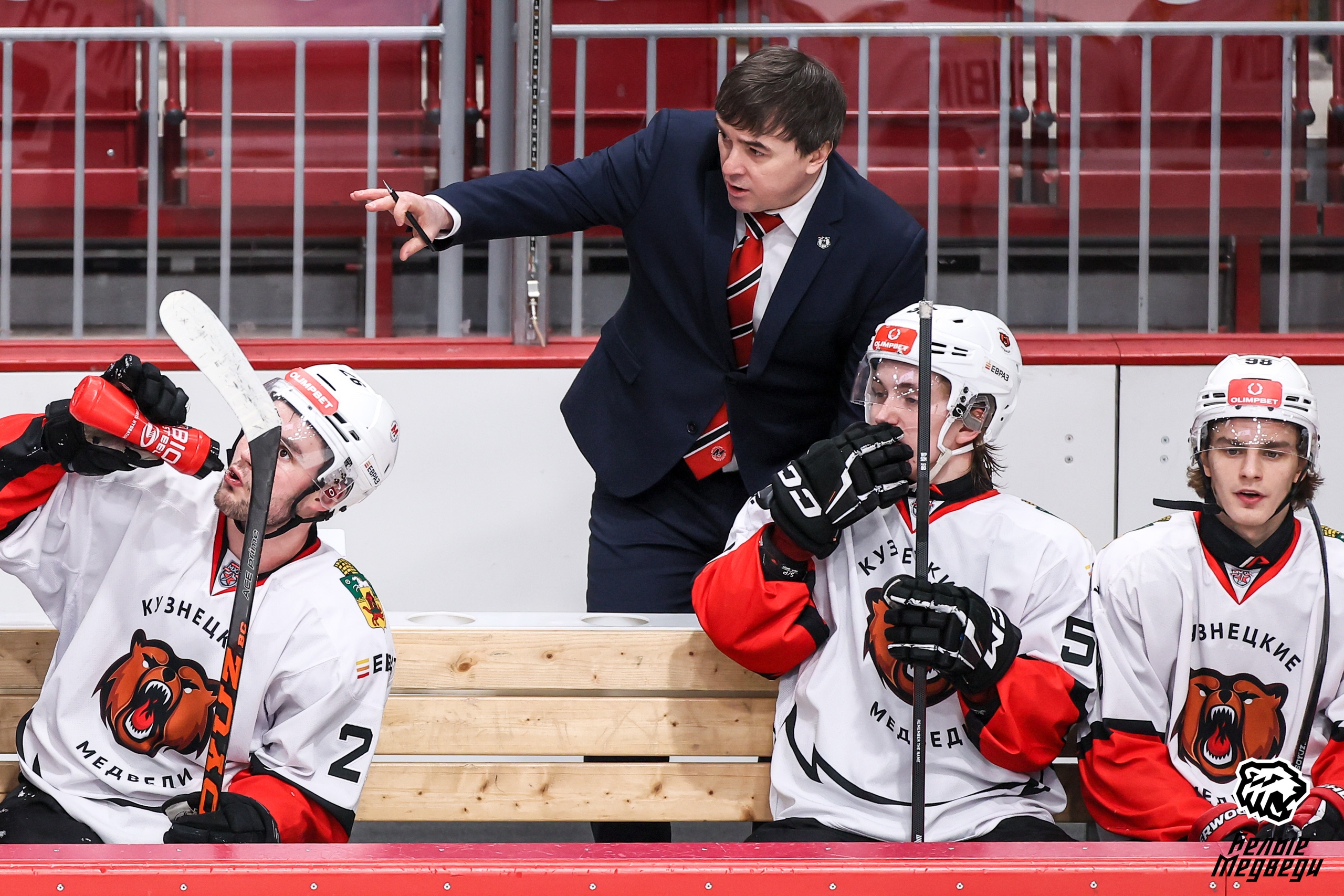 «Белые Медведи» - «Кузнецкие Медведи» - 1:2 Б. Главный тренер Фёдор Полищук – о победе