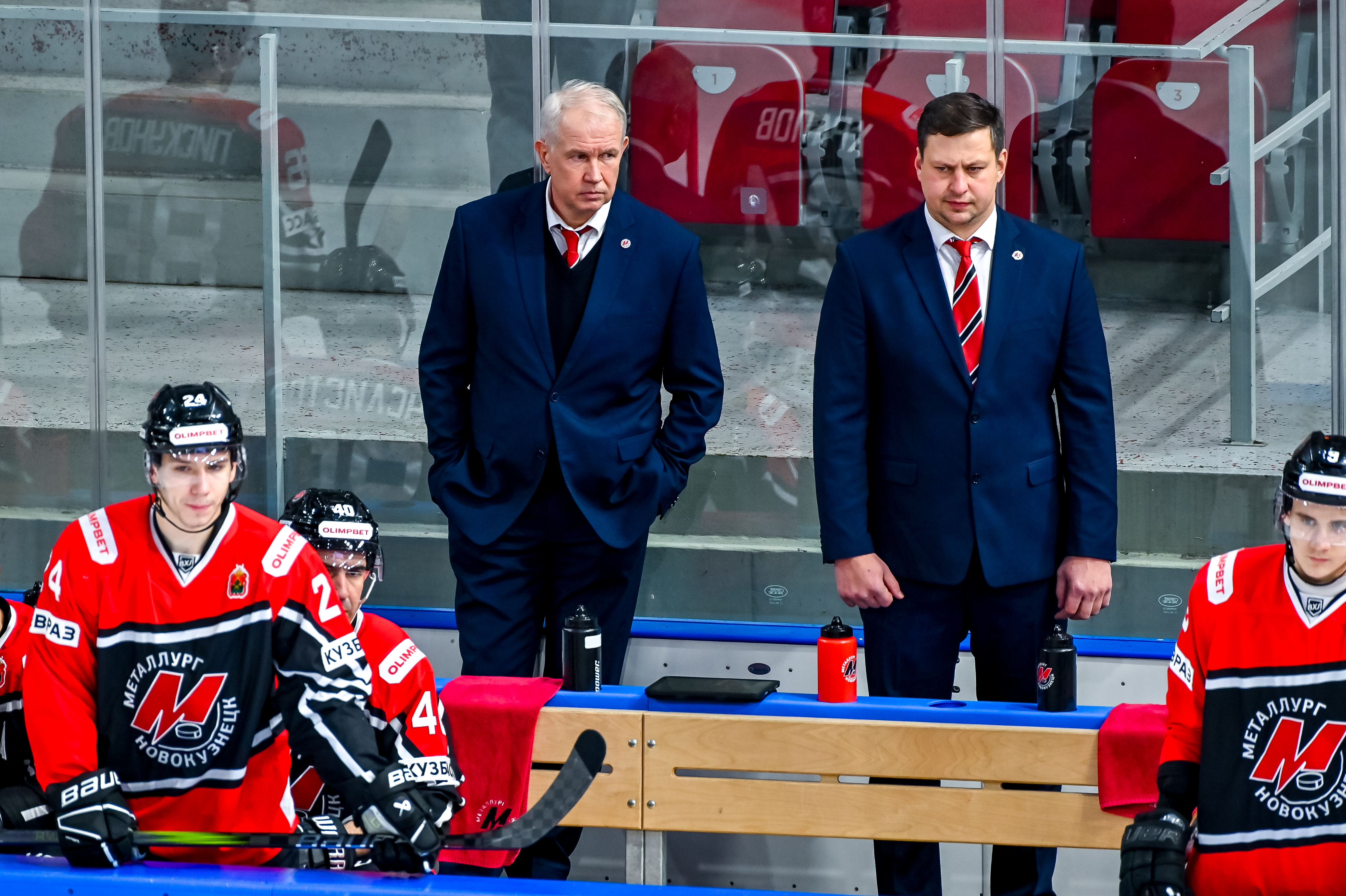 «Металлург» - «Торос» - 3:0. Пресс-конференция. Андрей Лунев, Николай Лемтюгов 
