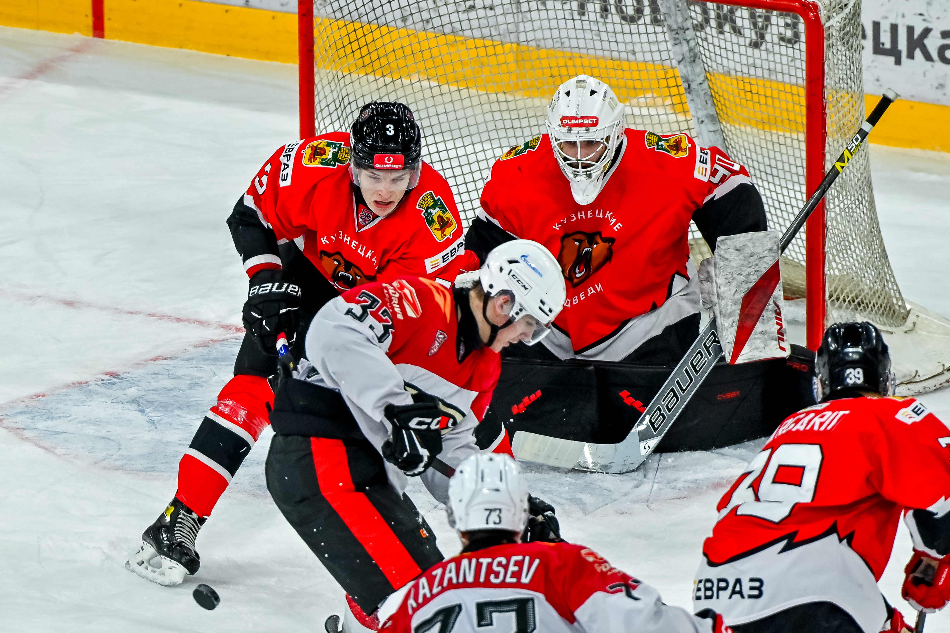 «Кузнецкие Медведи» - «Омские Ястребы» - 0:1. Обзор матча 