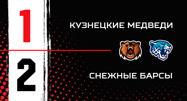 «Кузнецкие Медведи» - «Снежные Барсы» - 1:2 