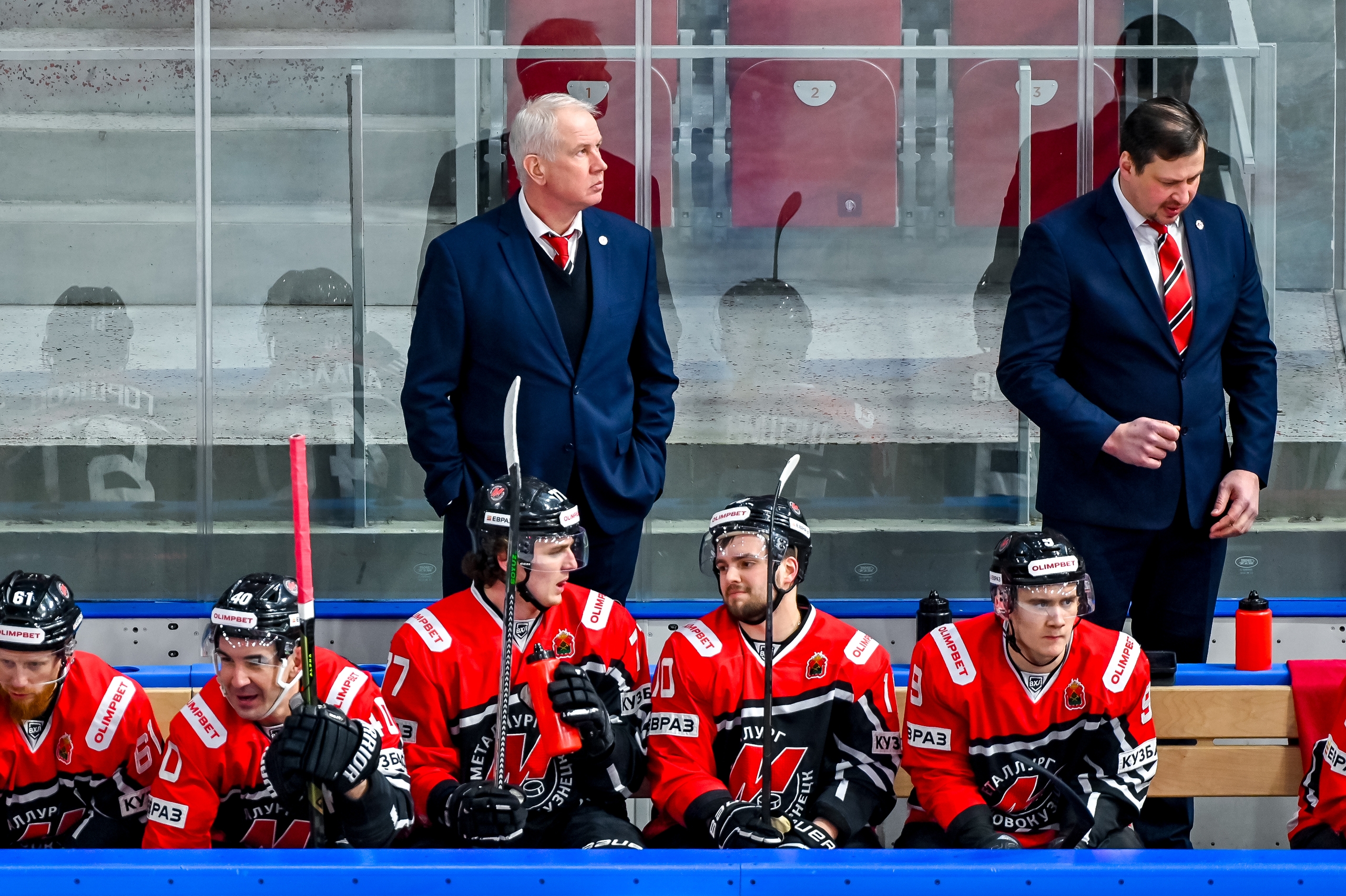 «Металлург» - ХК «Норильск» - 4:1. Пресс-конференция. Андрей Лунев, Сергей Голубович