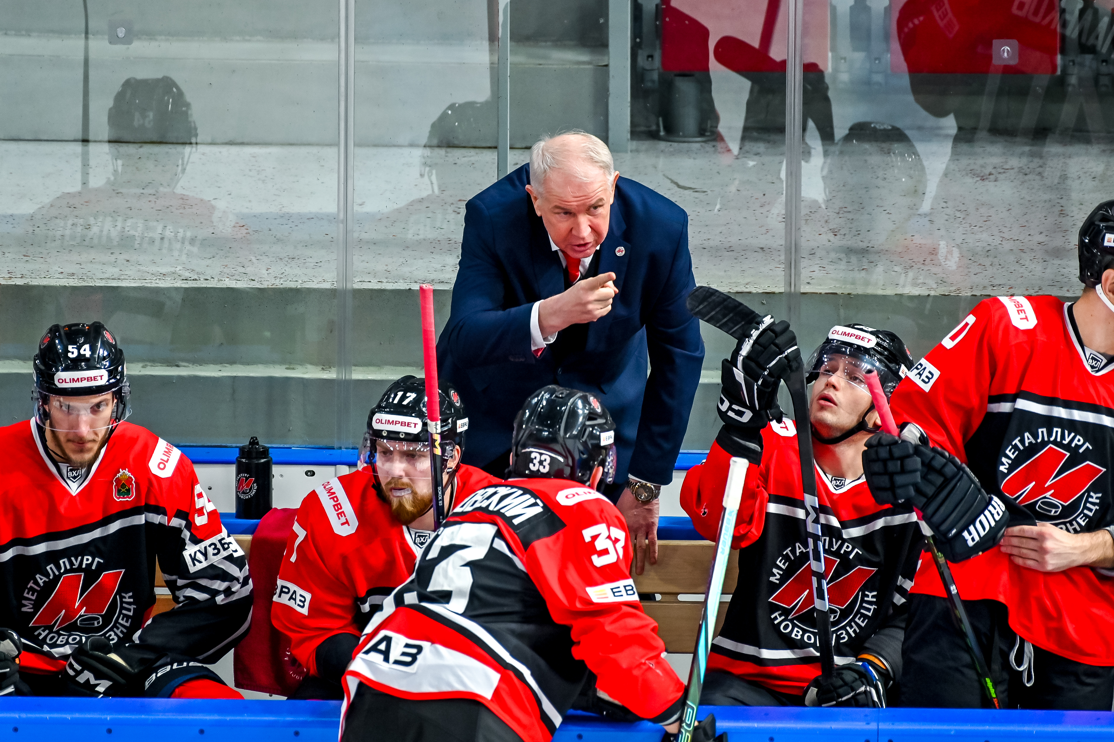 «Металлург» - «Дизель» - 4:3. Пресс-конференция. Андрей Лунев, Дмитрий Шандуров