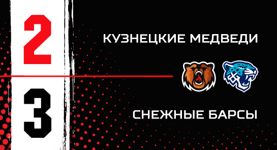 «Снежные Барсы» - «Кузнецкие Медведи» - 3:2