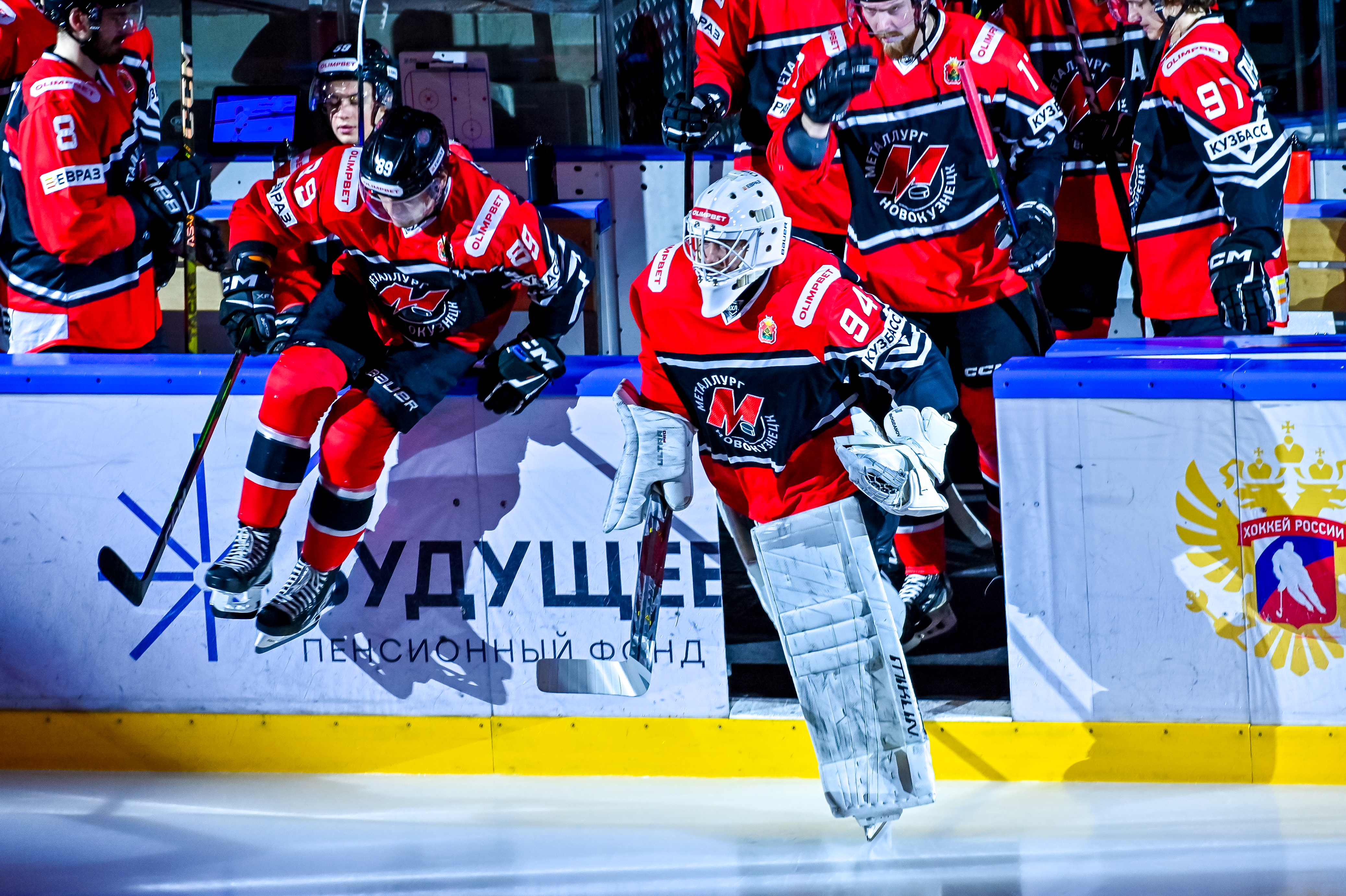 «Металлург» - «Челмет» - 3:2. Пресс-конференция. Андрей Лунев, Марат Аскаров 