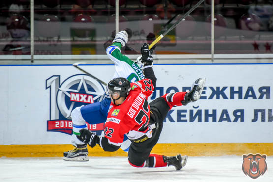 «Кузнецкие Медведи» — «Толпар» — 3:4 Б