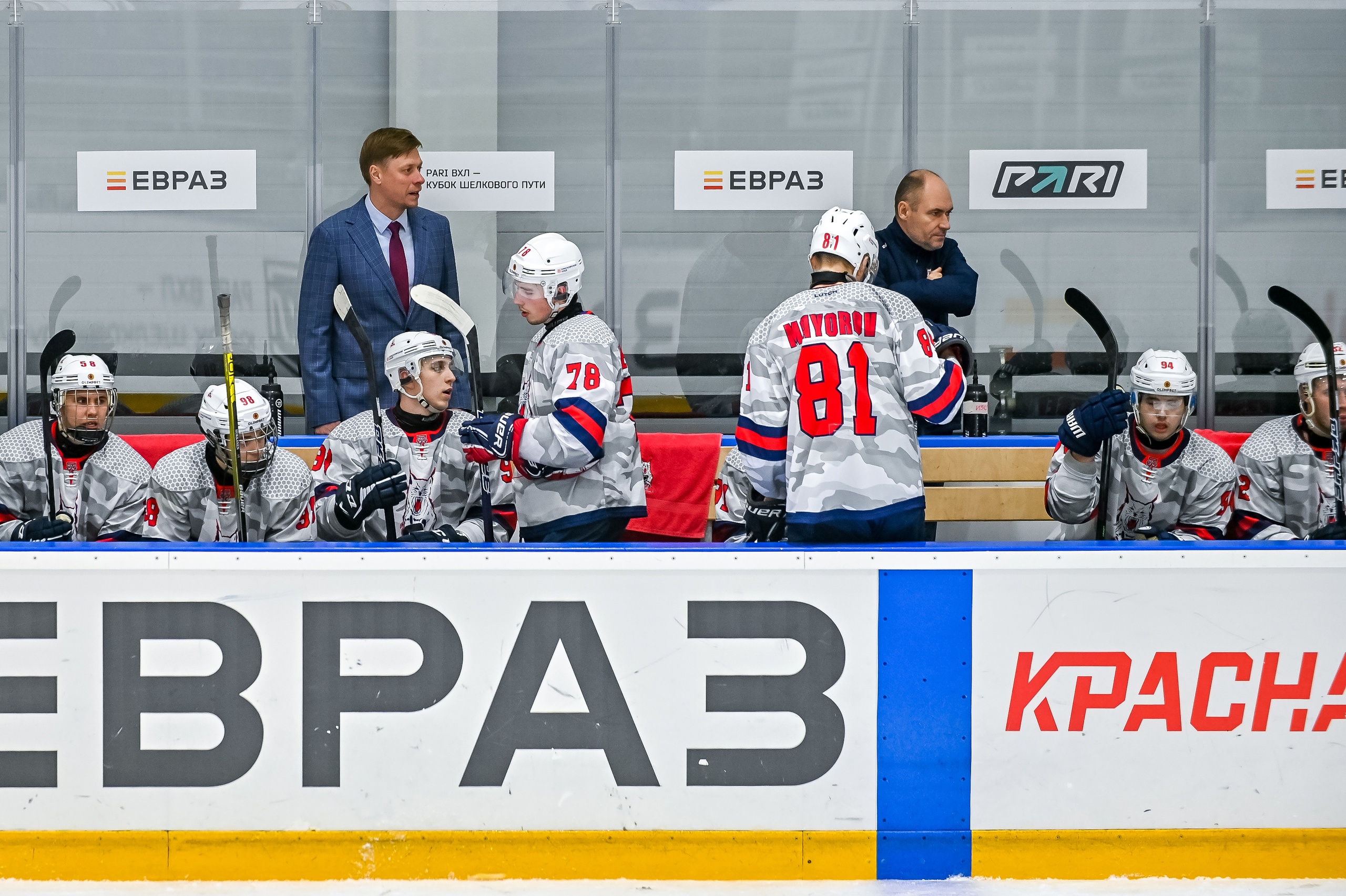 «Кузнецкие Медведи» — «Красноярские Рыси» — 6:0