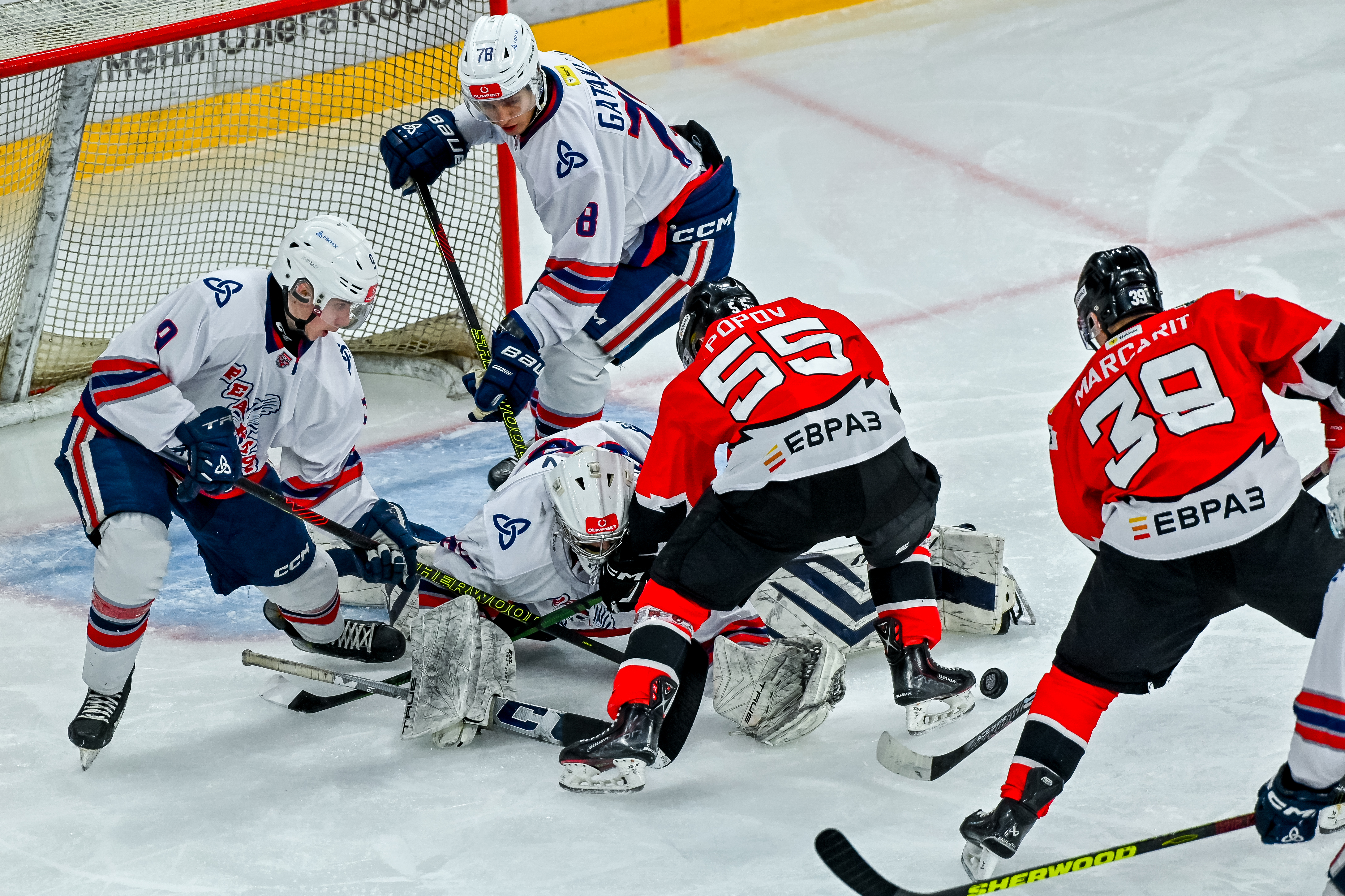 «Кузнецкие Медведи» - «Реактор» - 4:3. Обзор матча