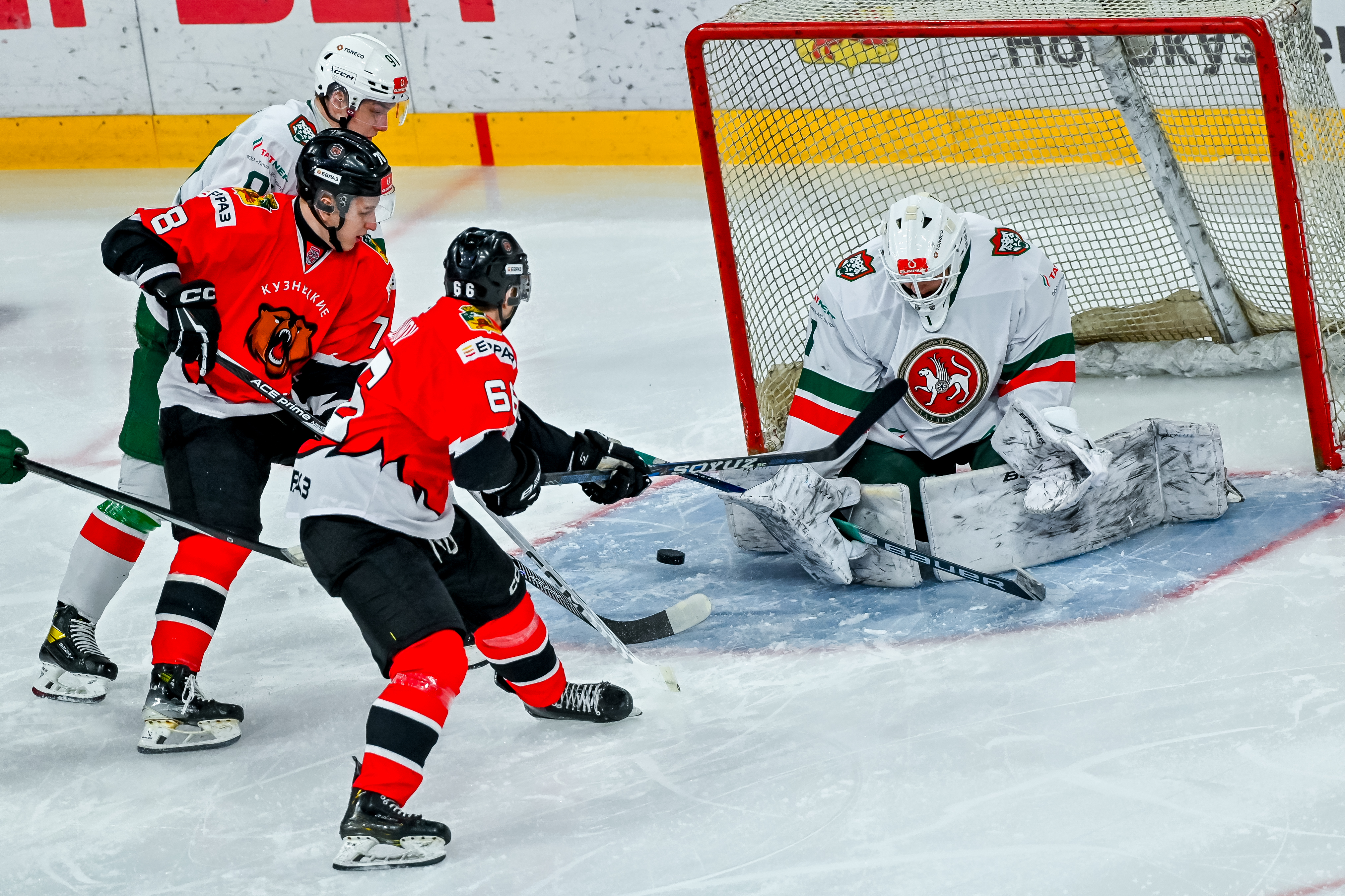 «Кузнецкие Медведи» - «Ирбис» - 1:3. Обзор матча  