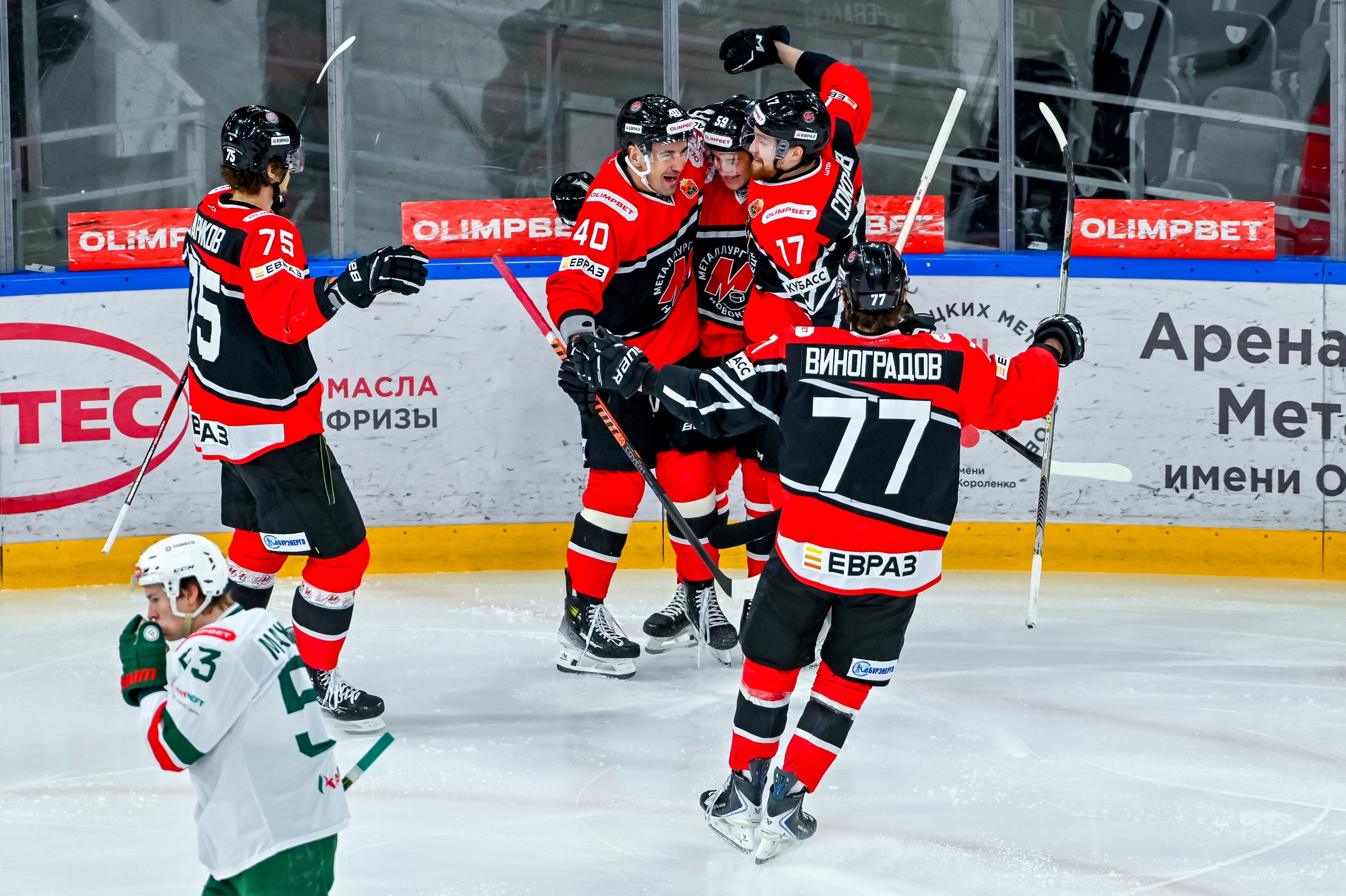 Три шайбы «Металлурга» - в топ-10 недели ВХЛ