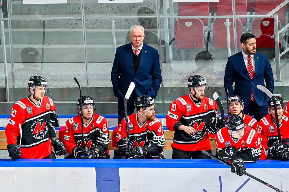 «Металлург» - ЦСК ВВС - 1:0 ОТ. Пресс-конференция. Андрей Лунев, Юрий Наваренко