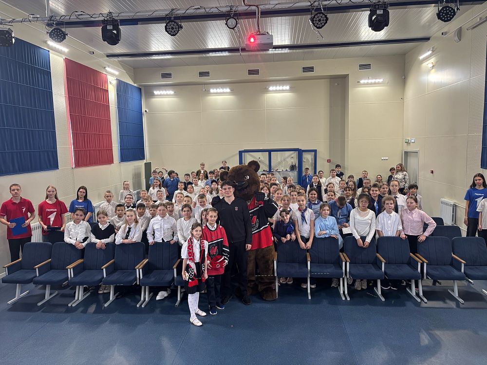 Урок хоккея 