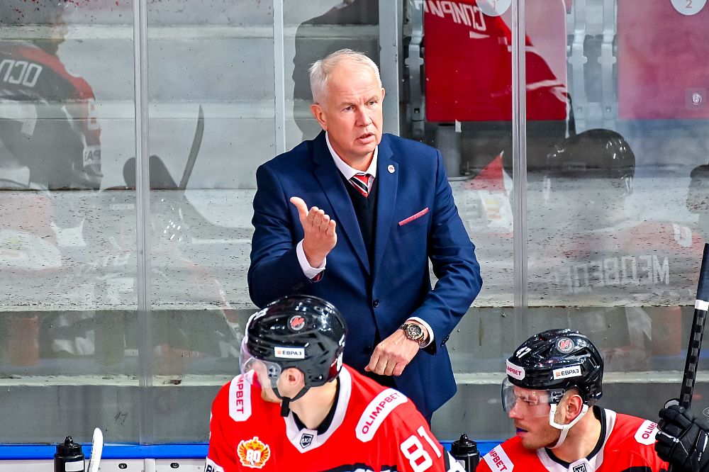 «Металлург» - «Ижсталь» - 3:2 Б. Пресс-конференция. Андрей Лунев, Рамиль Сайфуллин 