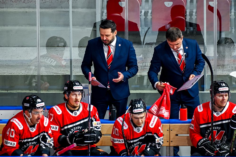 «Металлург» - «Зауралье» - 4:0. Пресс-конференция. Виктор Александров, Николай Лемтюгов