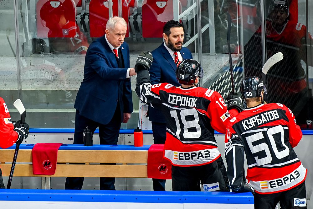 «Металлург» - «Рязань-ВДВ» - 4:2. Пресс-конференция. Андрей Лунев и Павел Зубов