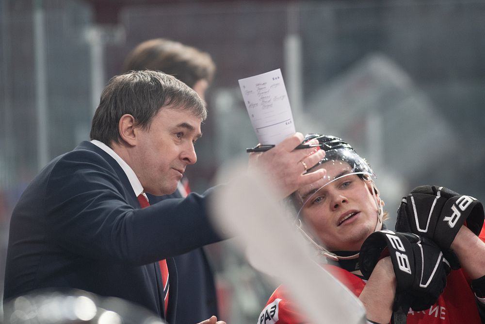 «Кузнецкие Медведи» - МХК «Молот» - 4:5 Б. Главный тренер Фёдор Полищук – о матче 