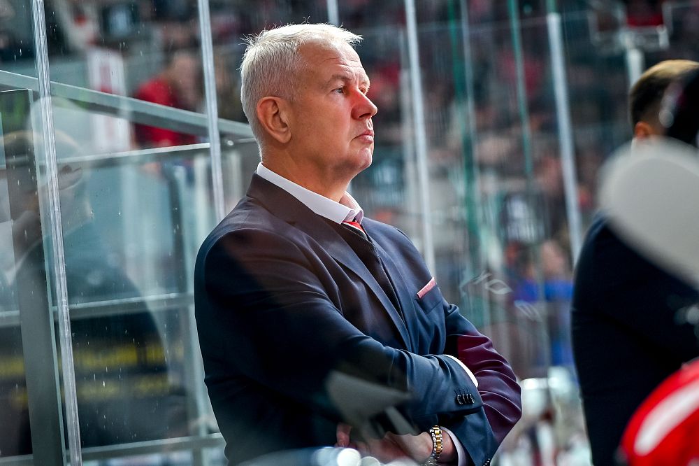 «Металлург» - «Олимпия» - 2:0. Пресс-конференция. Андрей Лунев, Михаил Звягин 