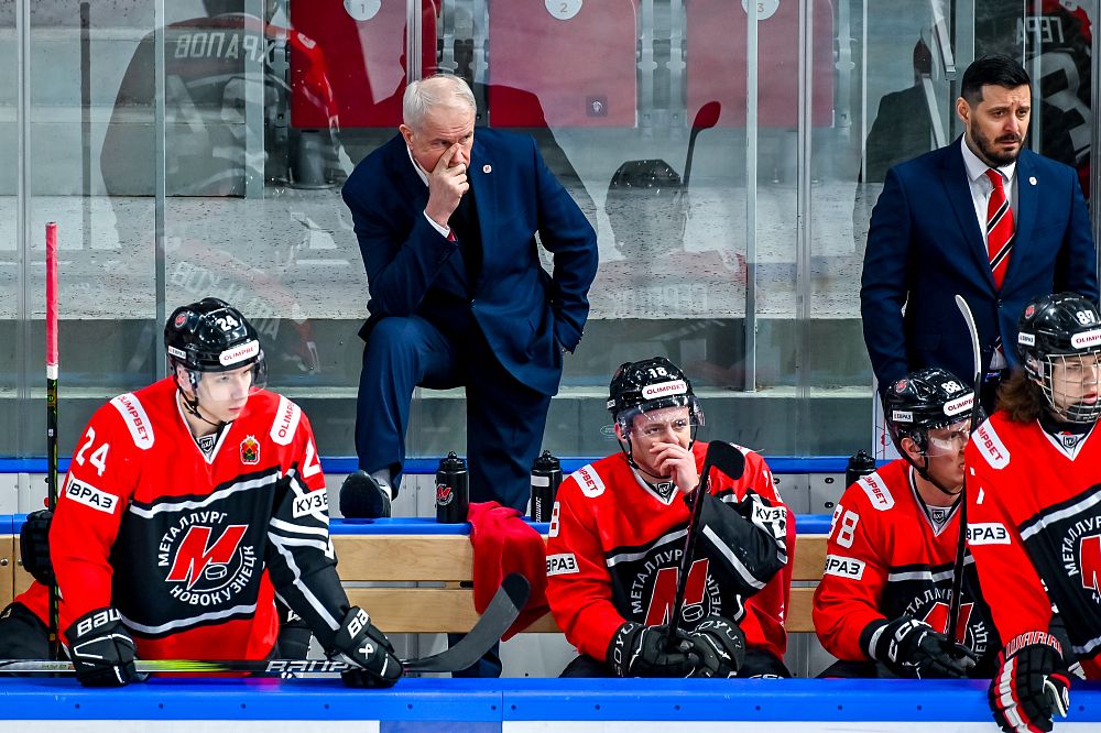 «Металлург» - СКА-ВМФ - 6:1. Пресс-конференция. Андрей Лунев, Евгений Кетов