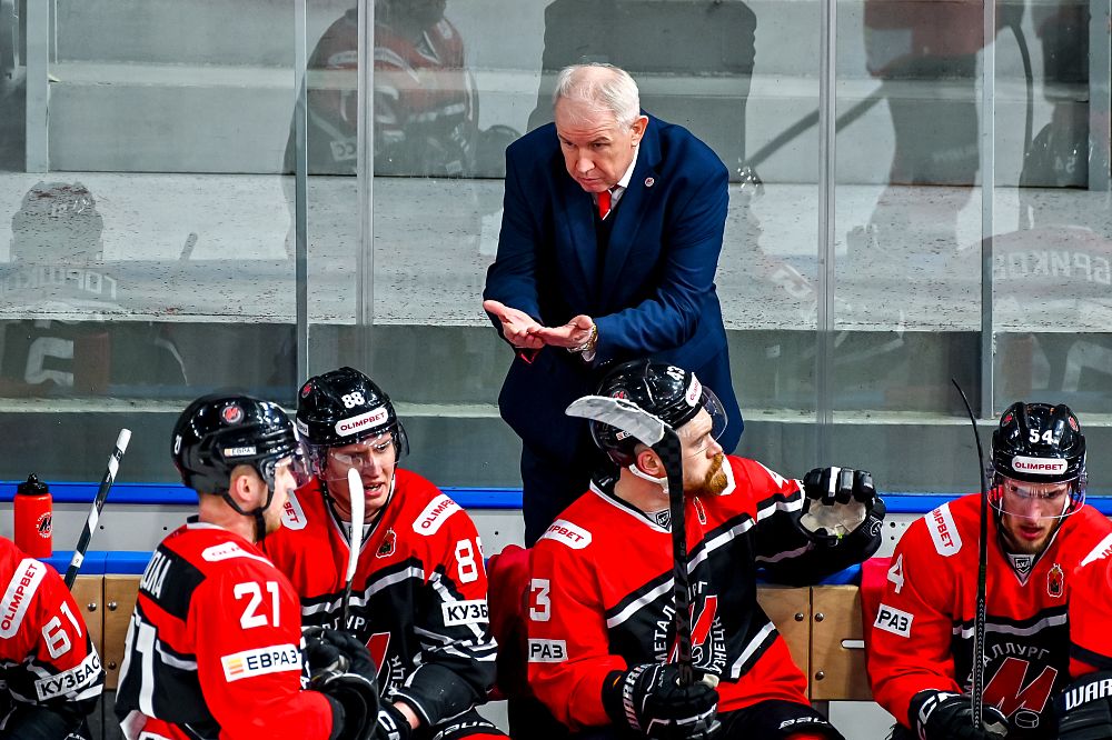 «Металлург» - «Рубин» - 3:0. Пресс-конференция. Андрей Лунев, Александр Осипов